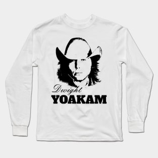 Dwight Yoakam Portrait Long Sleeve T-Shirt